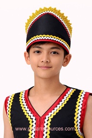 READY STOCK Malaysia Ethnic Sarawak Native Iban Dayak Bidayuh Traditional Costume Pakaian Tradisi Sa