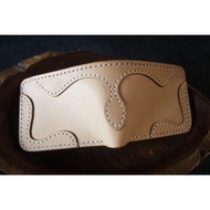 Keizo Leather Bifold Wallet Genuine Leather Bifold II Vegtan Wallet