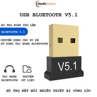 USB Bluetooth 5.1 for PC Wireless Bluetooth Transmitter Receiver for Bluetooth Headset, Bluetooth Sp