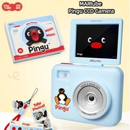 MARtube Pingu CCD Camera Flip Screen Memory Card Wireless Portable ccd Camera Digital Camera Gift