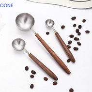 OONE Coffee Bean Measuring Spoons, 304 Stainless Steel 3/8/23ML Coffee Powder Measuring Spoon, Measu