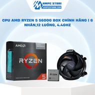 Genuine AMD Ryzen 5 5600G Box CPU | 6 cores, 12 threads, 4.4GHz,