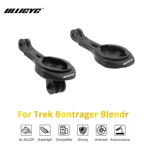 For Trek Bontrager Blendr BMC ICS Cervelo Bike Stem Handlebar Out-front Gopro Combo Mount for Garmin