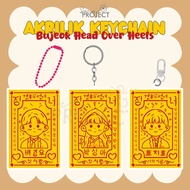 GANTUNGAN DRAKOR HEAD OVER HEELS KEYCHAIN