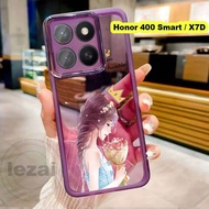 Casing Honor 400 Smart 5G Case Honor X7D X7 d Casing Soft Shockproof Carton Clear Back Cover