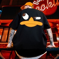 S-7XL Men T Shirt Oversized Cotton Original Short Sleeve High Street Oversize Tshirt Plus Size Hip H