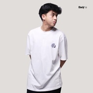 Badger Basic T-shirt BSUB NAV Black - White