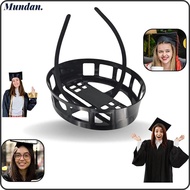MUNDAN Graduation Cap Holder, Secure Your Grad Cap Hairstyle Graduation Hat Holder, Long Lasting Makeup Plastic Hat Rack