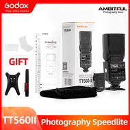 Godox Universal Speedlite TT560II On-Camera Flash ดีกว่า TT520II GN38 433MHz Wireless Receiver พร้อม