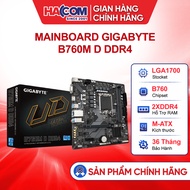 Mainboard Gigabyte B760M D DDR4 (Intel B760/LGA 1700/DDR4) Genuine - HACOM PC