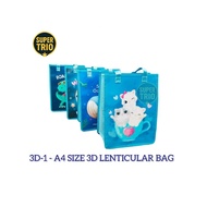 A4 3D LENTICULAR CARRY BAG**BEG LENTIKULAR