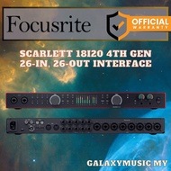 Focusrite Scarlett 18i20 (4th Generation) Audio Interface