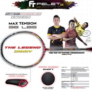 FELET The Legend Zakry V2 Red &amp; Blue Badminton Racket 3U/4U