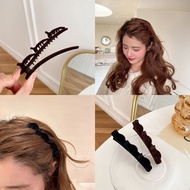 in stock 【QiaoZhi】Korean girls fashion simple hairpin braided hair accessories