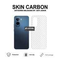 Vivo Y500 Carbon Skin Anti-Scratch Garskin Back Protector Vivo Y500