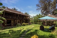 錦安的3臥室小屋 - 500平方公尺/4間專用衛浴 (Ocean Bungalow Villa/5Beds/AnBang/1min to Beach)