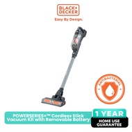 BLACK+DECKER™ POWERSERIES+™ Cordless Stick Vacuum Kit with Removable Battery 20V Max, Gray (BHFEA18D