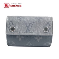LOUIS VUITTONRFIC Monogram Eclipse Discovery Compact 錢包 三折錢包