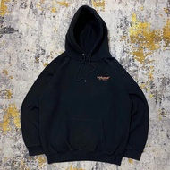 Hoodie acover backprint hitam