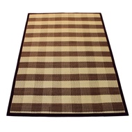 140x200 Rattan Webbing Carpet Brownnatural, Borneo Rattan Lampit