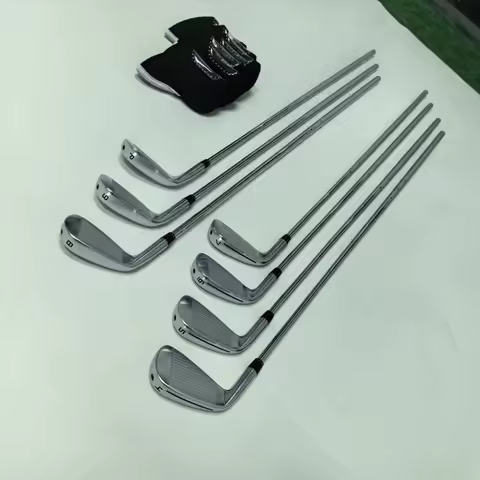 2025New male 790 Golf Clubs silvery P790 Irons fifth generation (7pcs 4 5 6 7 8 9 P) R/S/SR Flex Ste