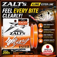 Zalts Ajing Ester Fishing Line High Sensitivity Orange Line Japan【2026】