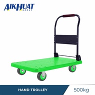 360 Wheel Trolley Portable Hand Truck Iron PVC Foldable Small Trolley Barang Plastic Trolley Lipat Troli 手推车 500kg