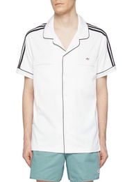 ADIDAS X CLOT THREE STRIPE BOWLING SHIRT