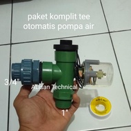 te otomatis sambungan pompa air komplit