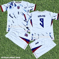 Children's soccer jersey set n0rwe9ia home away 2024 Latest children's soccer jersey/ Thick material