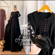 BIG SALE AYUNDA DRESS CRINKLE GAMIS AYUNDA CRINKLE AIRFLOW LD 120  AYUNDA DRESS BUSUI BAHAN CRINGKLE