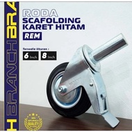 BRANCH 6 Inch and 8 Inch Brake Scaffolding Wheels BRSK-87XR