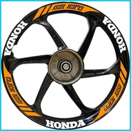 ✆ ◵ ◲ Honda Click 125i White Honda Decal Mag Sticker