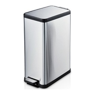 SOHO NOVO長方形不銹鋼防指紋緩沖腳踏垃圾桶18L 205W x 370D x 535Hmm