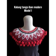 Model 1 - dayak lotus necklace / dayak necklace / dayak bead necklace / bead necklace / kalimantan d