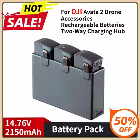 New Intelligent Flight Battery for DJI Avata 2 Drone Accessories 14.76V 2150mAh Rechargeable Batteri
