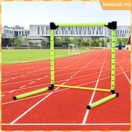 [BlesiyaedMY] Agility Hurdles Speed Hurdles Improves Coordination Adjustable Height for