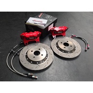 HONDA JAZZ GE 08-13 NASHIN K1 SERIES MINI 6POT 286MM BRAKE KIT