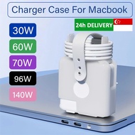 Charger case for Macbook Air M3 M2 M1 30W 70W Pro 13 14 15 16 inch 60W 67W 96W 140W Power Adapter Ca