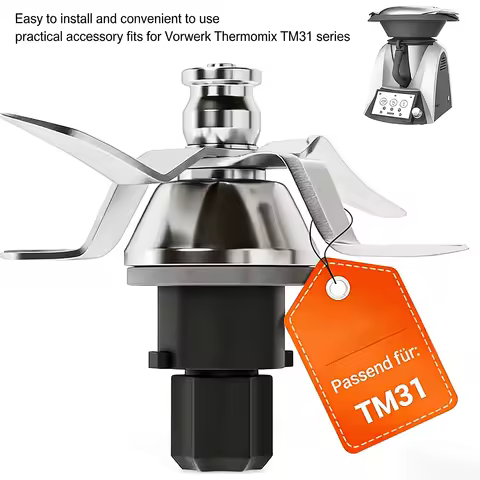 Replacement Blender Blade for Vorwerk Thermomix TM31 - Food Processor Mixing Knife Cooking Accessori