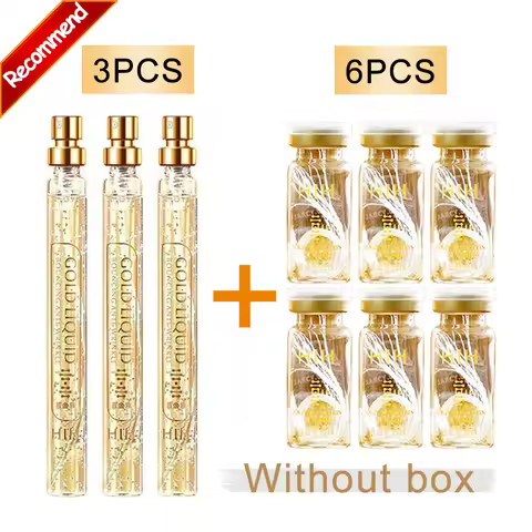 Korea 24k Care Serum Active Collagen Silk Care Lifting Firming Set Hyaluronan Silk Line Moisturizing
