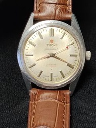 梅花嘜Titoni Airmaster上鏈古董錶