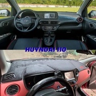 Anti-Glare Taplo Carpet i10 2009-2025: Durable Carbon Leather; Reduces Reflections; Comfortable Driv