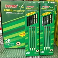 Joyko 2B Pencils, 6 pcs