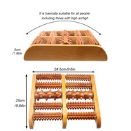 Wooden Foot Massager Roller Reflexology for Stress Fitness Health Care Feet Massager Colorful Massag