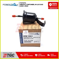 ☻ ∢ ➫ Fleetmax Fuel Filter / Fuel Cleaner TOYOTA INNOVA, FORTUNER, HI-LUX GAS 2005 -2020 FFS 1501 1