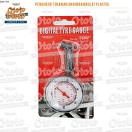 Air Pressure Gauge Round Plastic Dial Tire Gauge