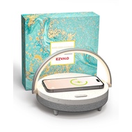 EZVALO EzFlexC – Lampu Sentuh LED, Pengecas Wayarles 10W & Pembesar Suara Bluetooth Boleh Laras