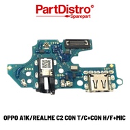 OPPO A1K CHARGER BOARD REALME C2 PCB CHARGER CONNECTOR