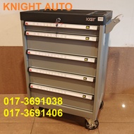 KGT 5-Drawer Tool Cart Ball Bearing Rail 665*465*1005mm ID37595 J007